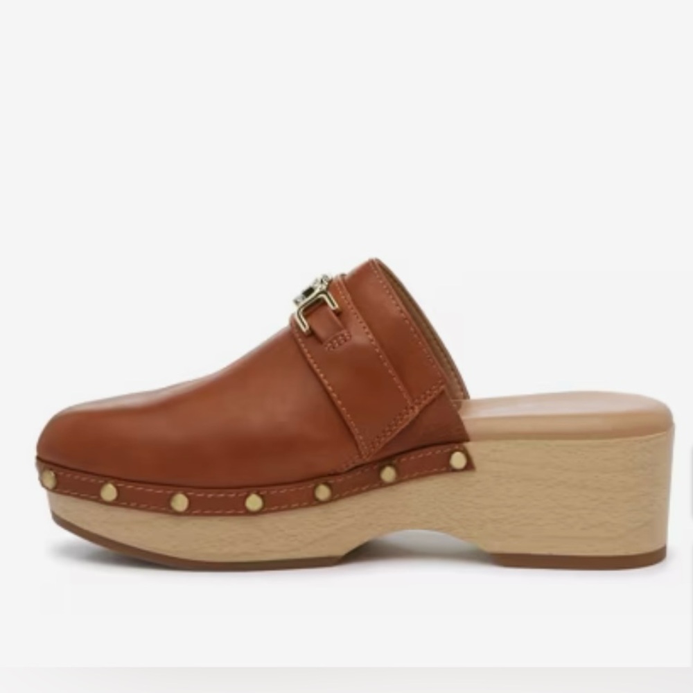 Brown Sam Edelman Kaye Clog - Picture 2 of 6